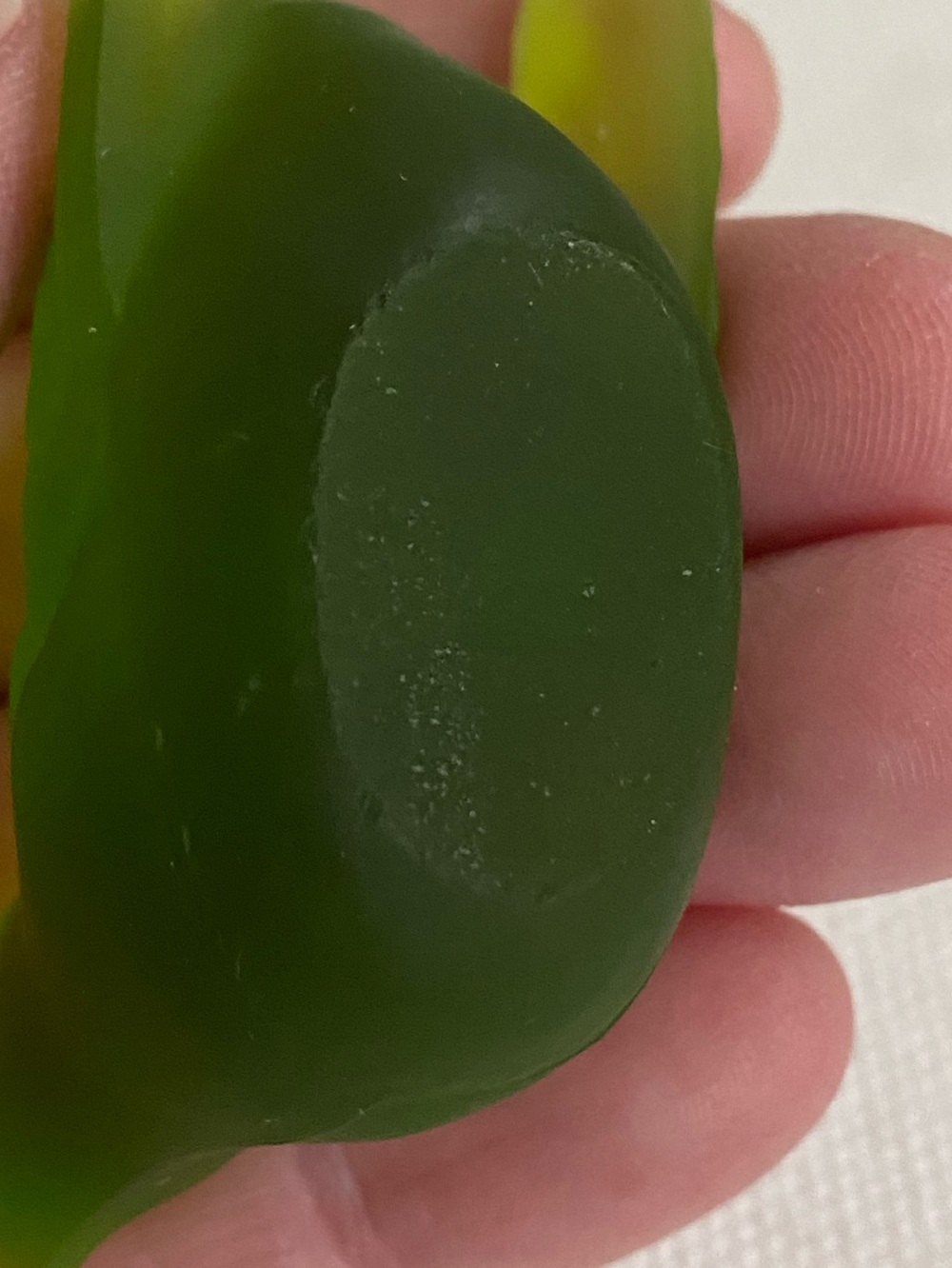 Vtg 1930s Westmoreland Green Mist Satin Glass Bird Wren Figurine - Picture 7 of 7